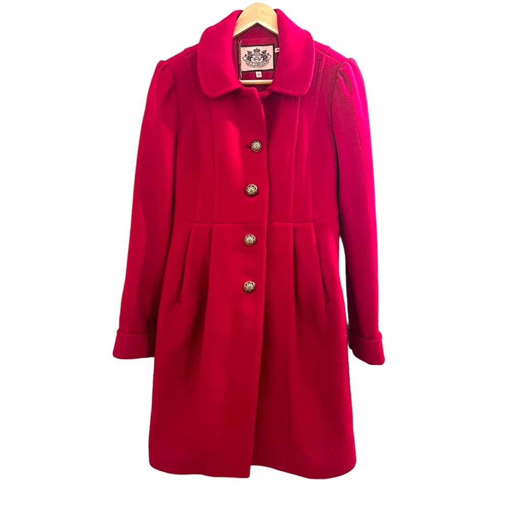 Juicy Couture Pink Pea Coat